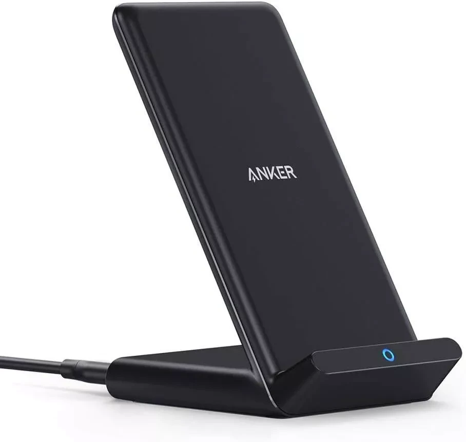 Anker 313 Wireless Charger (Stand), Qi-Certified 10W Fast-Charging