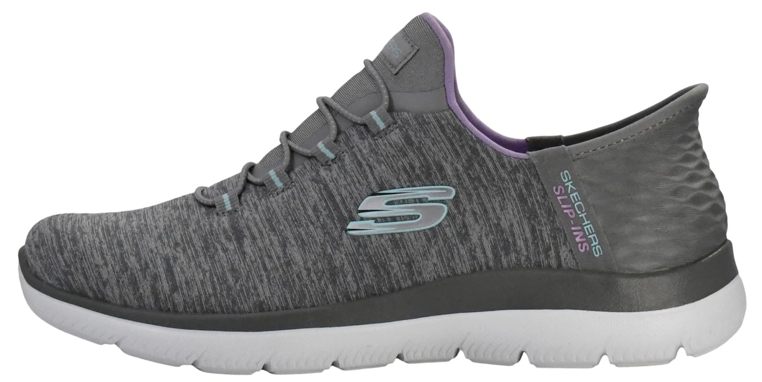 Skechers Women's Summits Hands-Free Slip-Ins – Memory Foam Insole, Heel Pillow, Vegan Materials Sneakers
