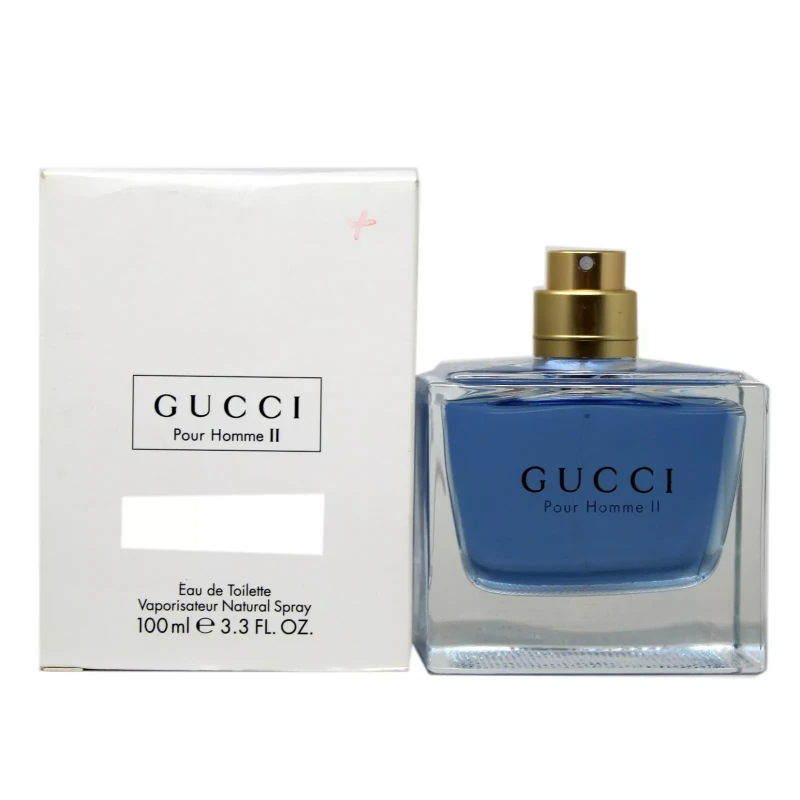 GUCCI BY GUCCI POUR HOMME II EAU DE TOILETTE NATURAL SPRAY 100 ML/3.3 FL.OZ. (T)