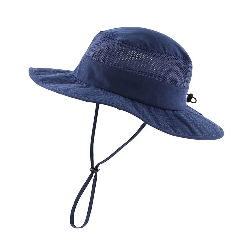 Men's Sun Hat UPF 50+ Wide Brim Bucket Hat Mesh Fishing Hat